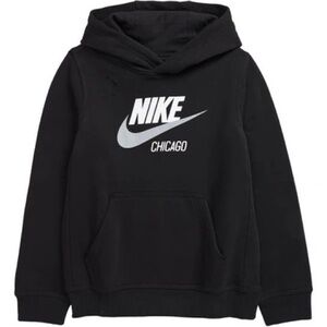 Nike Chicago Kids Black Hoodie Sweatshirt Youth Size Medium NWOT